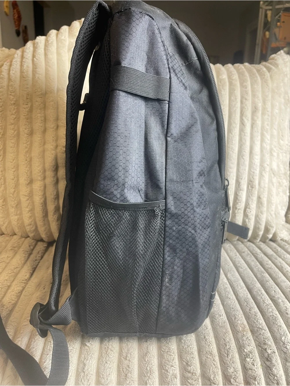 Athleta Black Men’s Backpack with Front Bungee Cord